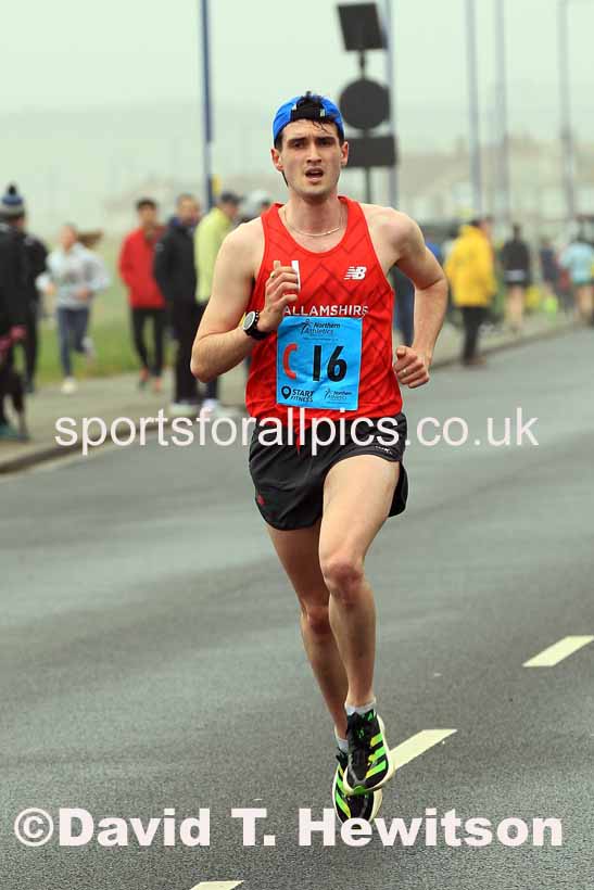 Senior mens 12 Stage 2023 Northern Mens 12 stage and Womens 6 Stage Relays and Young Athletes, Redcar. Photo: David T. Hewitson/Sports for All Pics